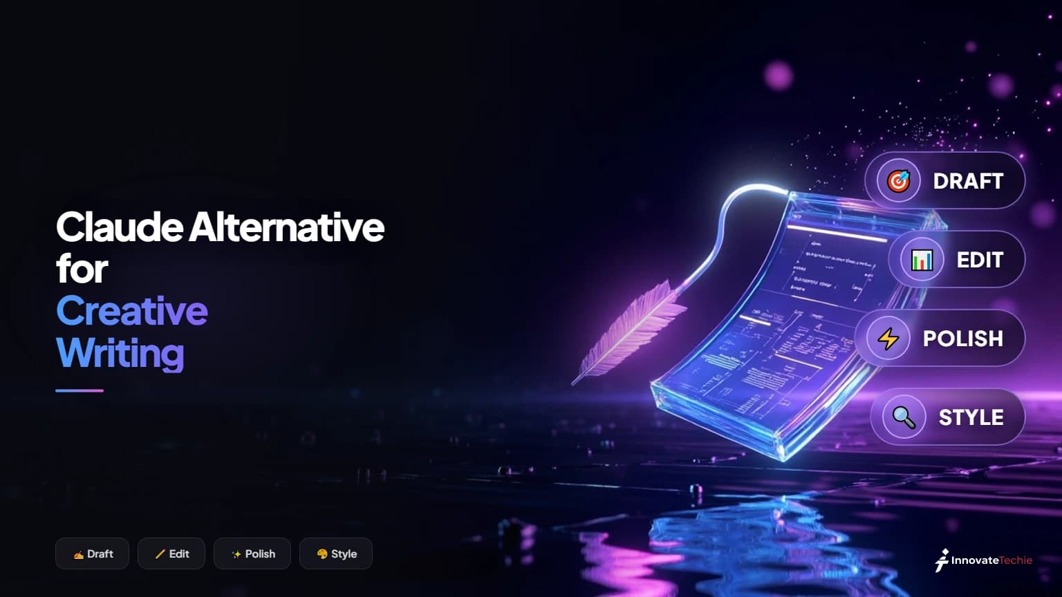 Claude alternative for creative writing comparison across popular AI writing tools