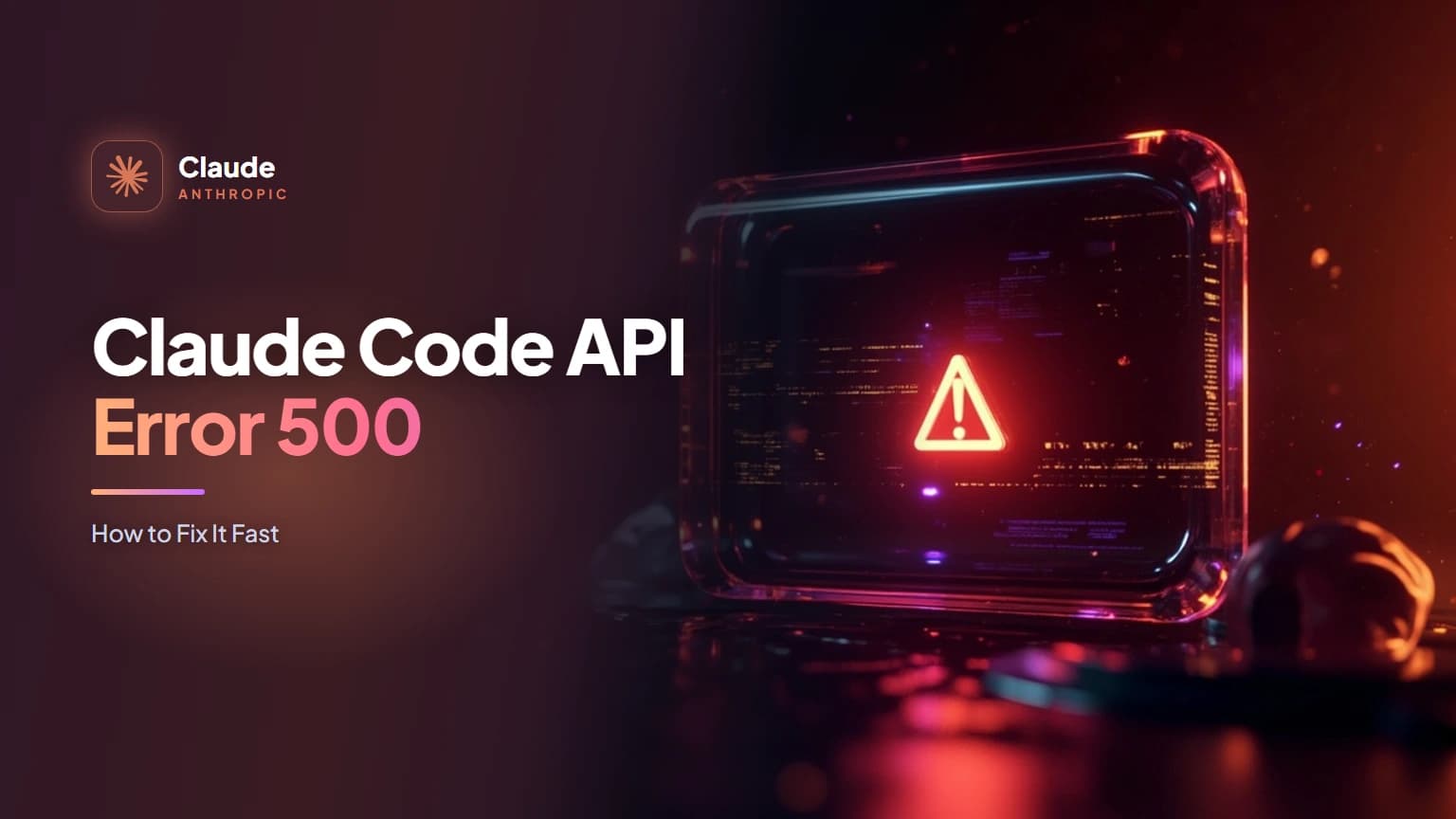Claude Code API Error 500: How to Fix It Fast