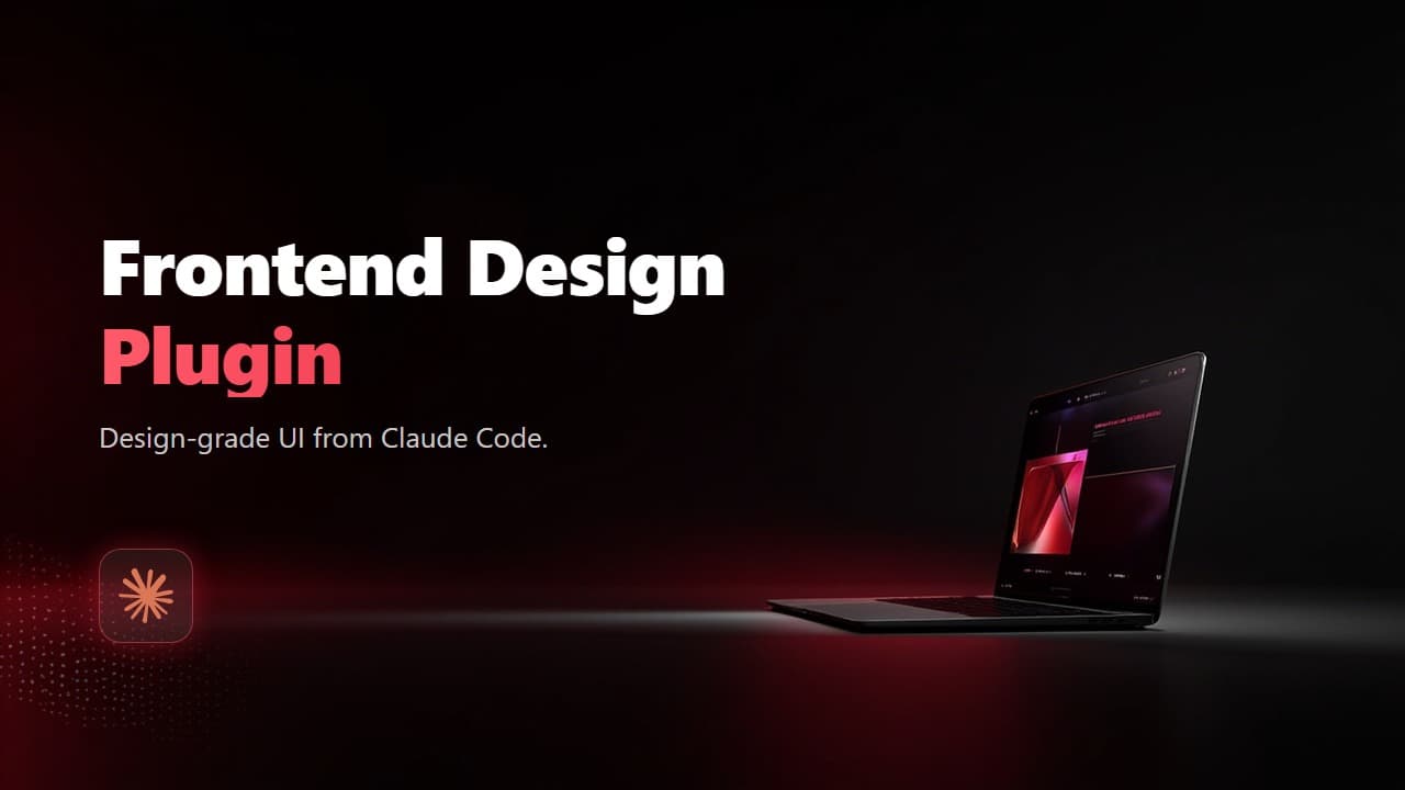 Claude Code frontend design plugin — Anthropic's official plugin for distinctive typography, color, and layout in generated UI