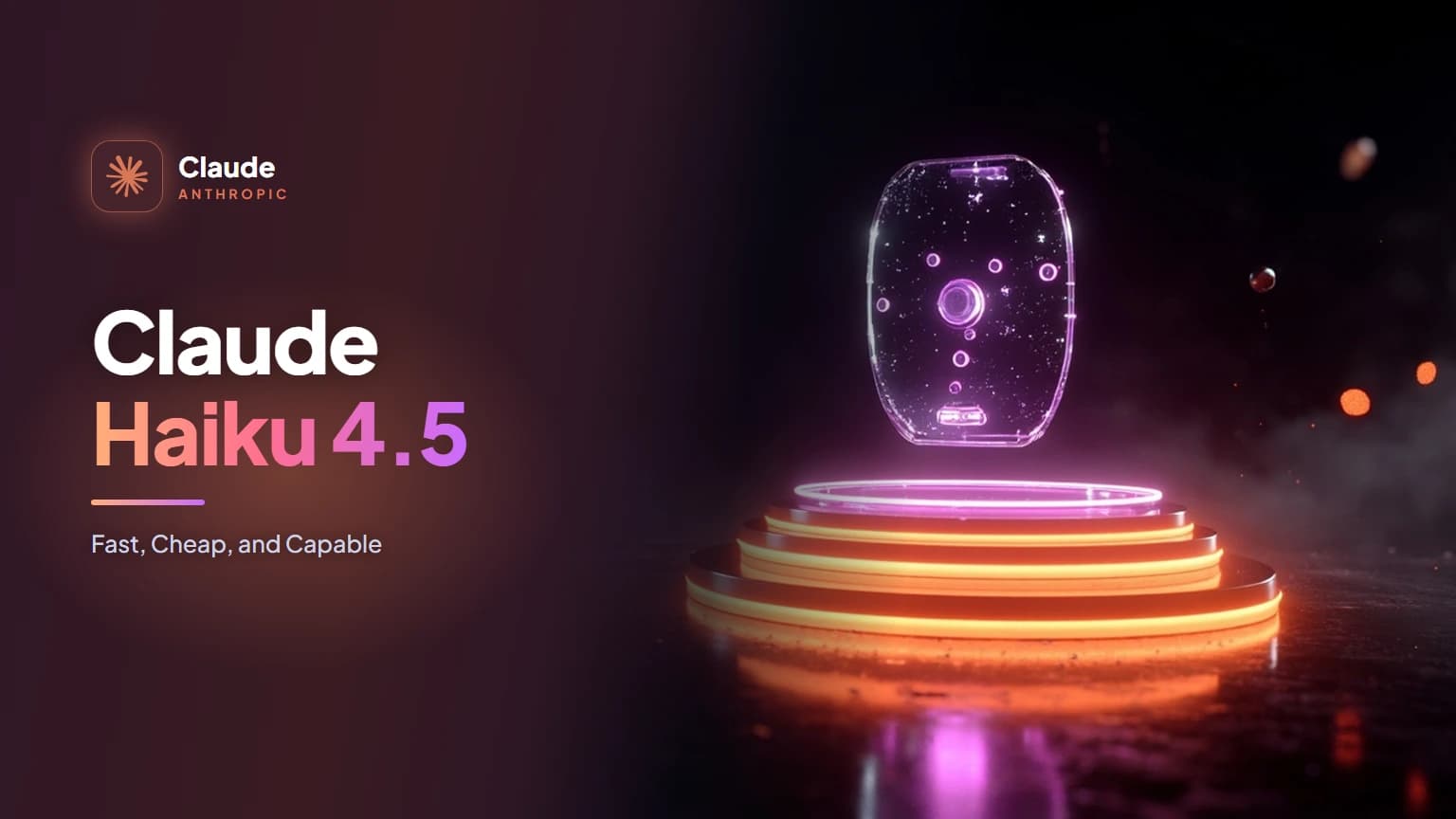 Claude Haiku 4.5: Fast, Cheap, and Capable
