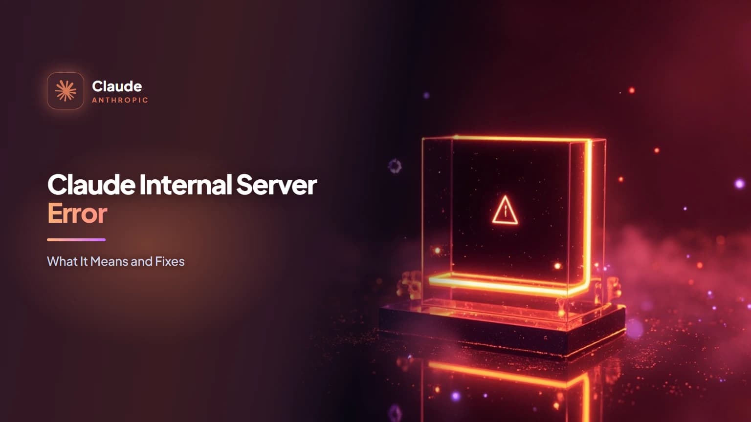 Claude Internal Server Error: What It Means and Fixes