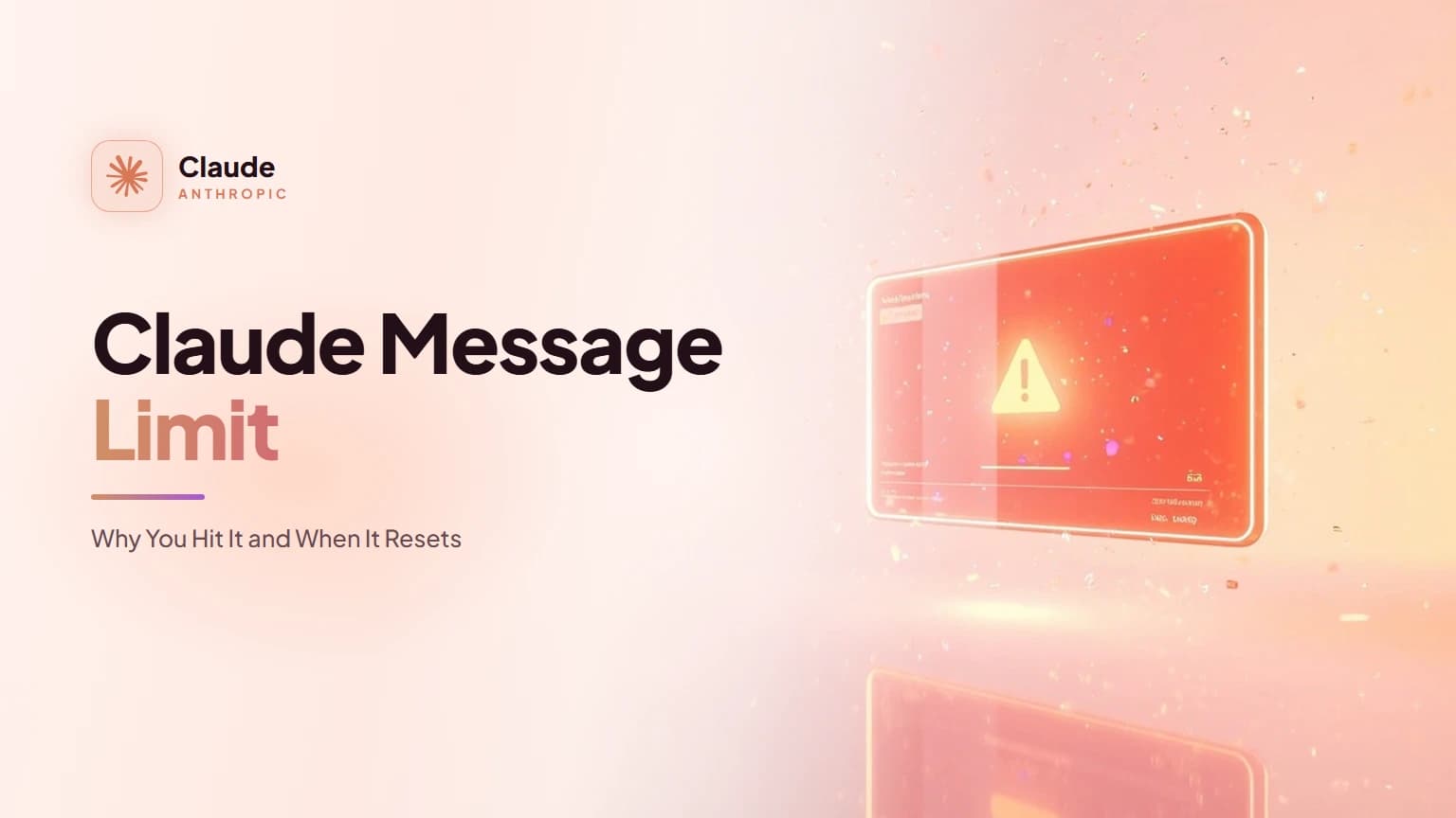 Claude Message Limit: Why You Hit It and When It Resets