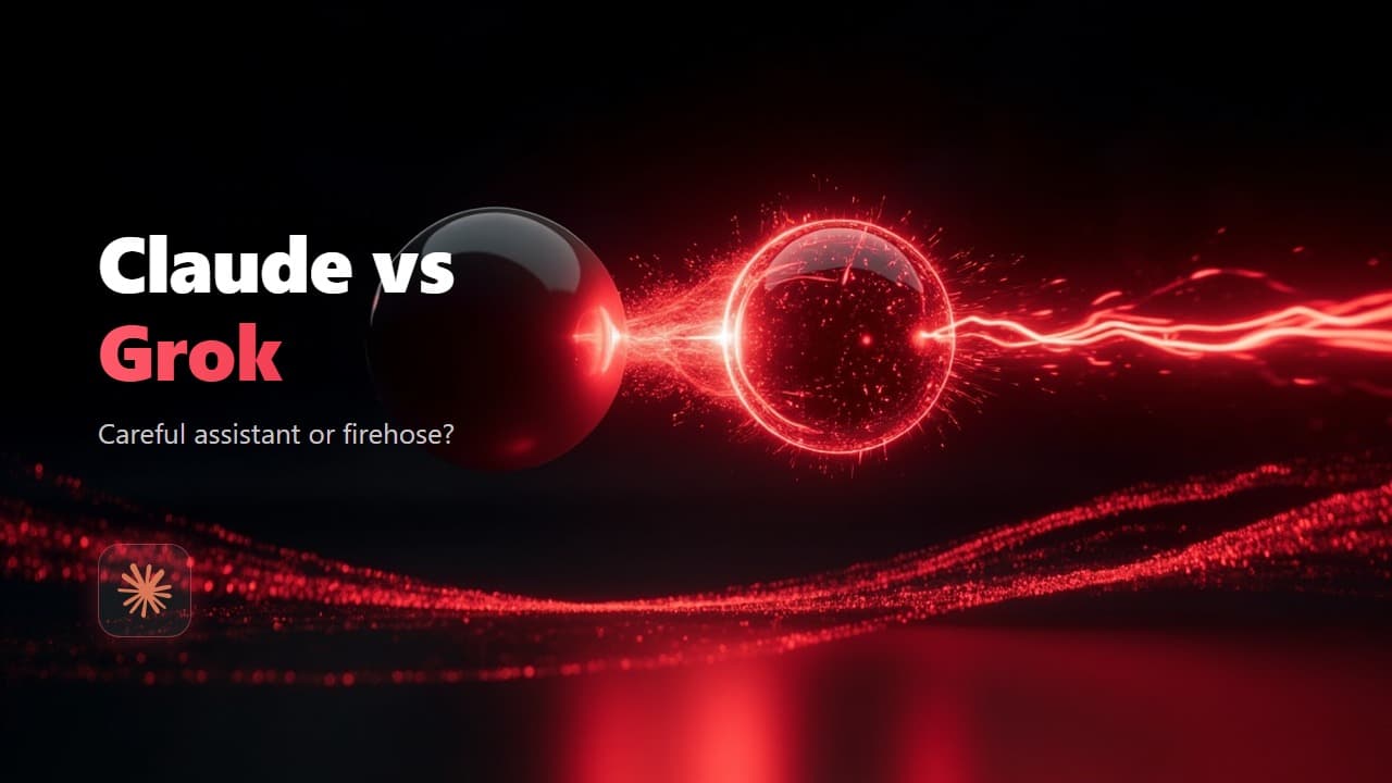 Claude vs Grok: Careful Assistant or Real-Time Firehose?