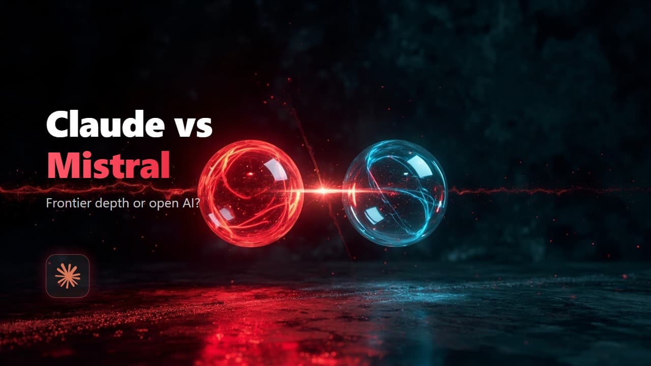 Claude vs Mistral: Frontier Depth or European Open AI?