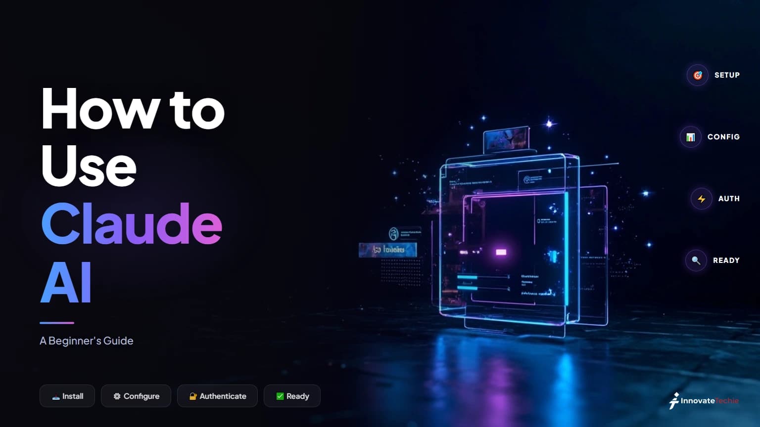 How to use Claude AI — the claude.ai chat interface with the prompt box, file upload, and Projects panel