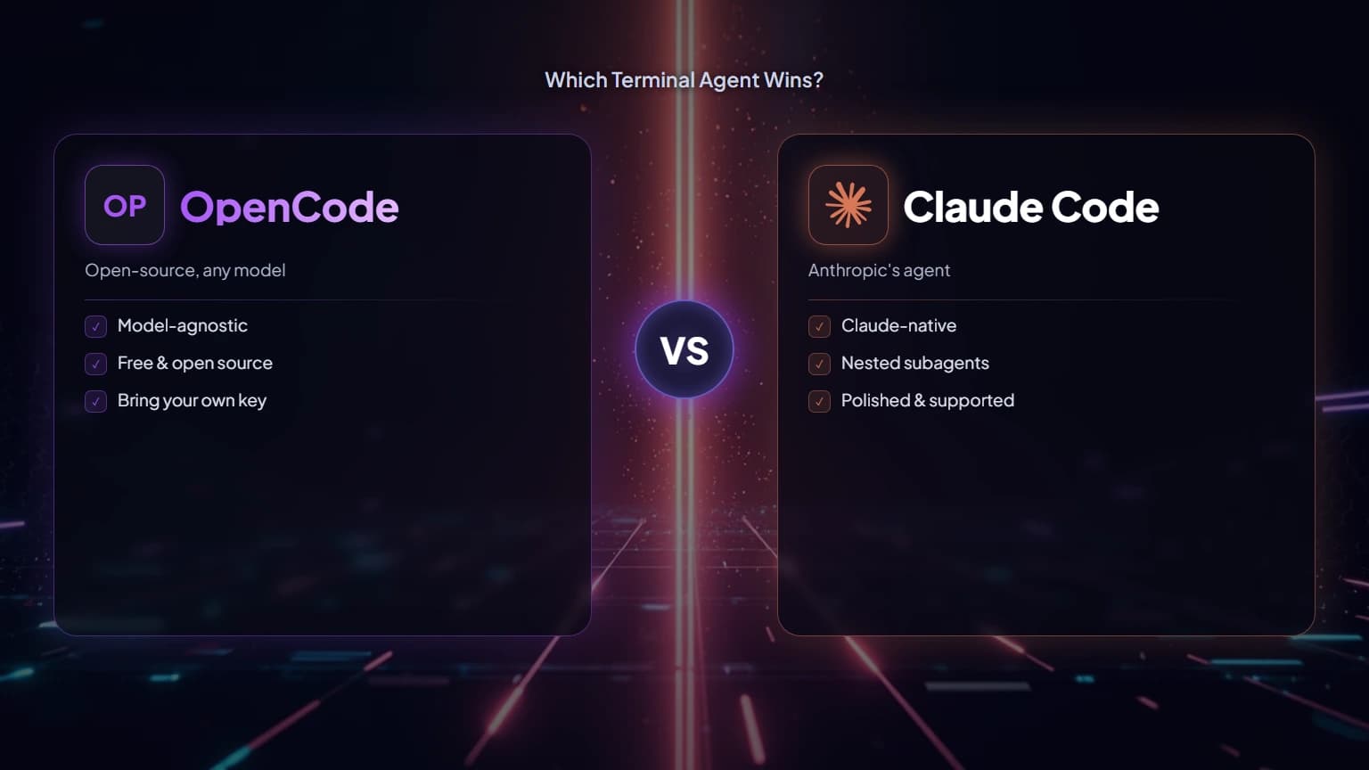 OpenCode vs Claude Code: Which Terminal Agent Wins?