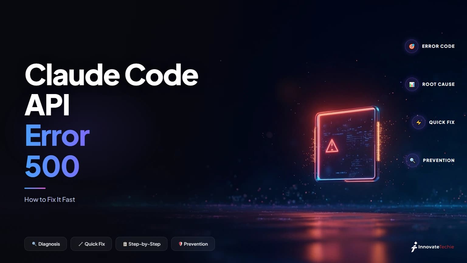 Claude Code API Error 500: How to Fix It Fast
