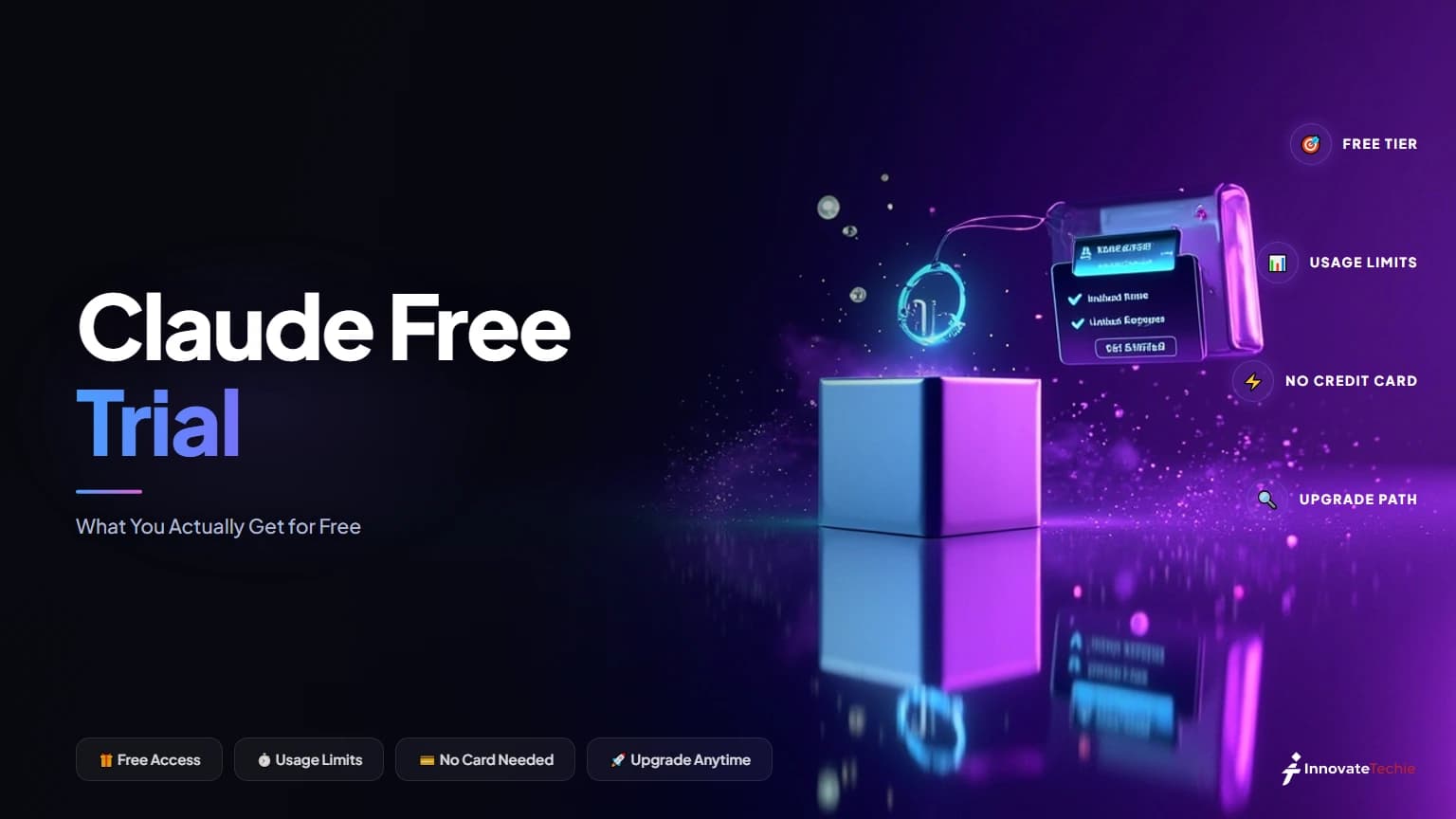 Claude free trial explained — the free claude.ai tier, message caps, and $5 API credits versus Pro