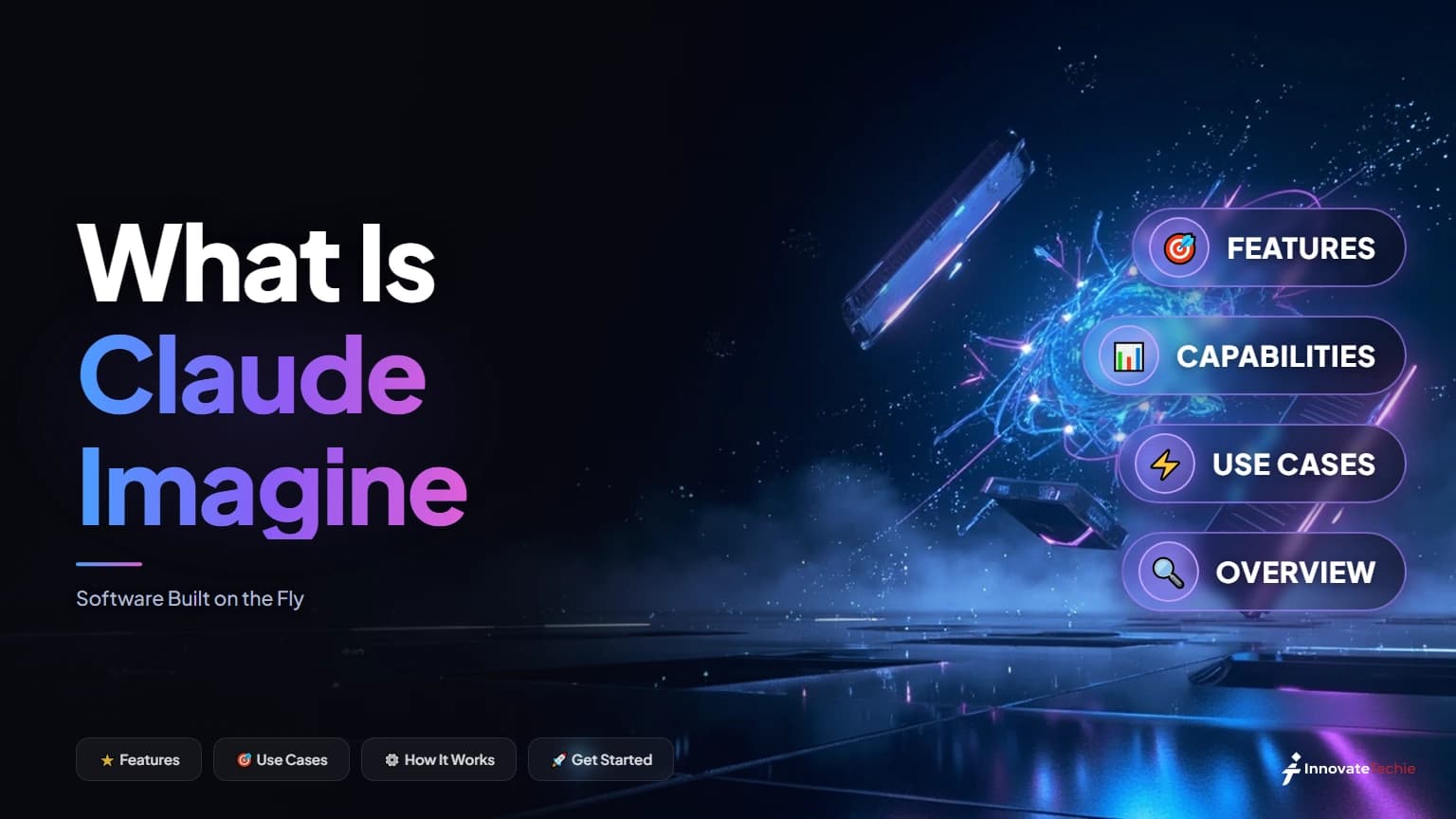 Claude Imagine generating interactive software on the fly in a browser