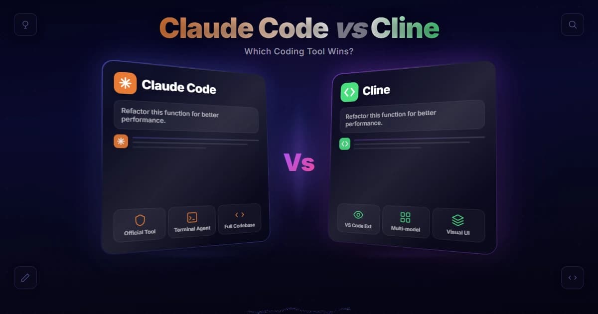 Claude vs Cline: How Claude Code and the Cline Extension Compare
