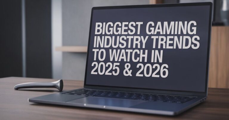 Biggest Gaming Industry Trends to Watch in 2025 & 2026