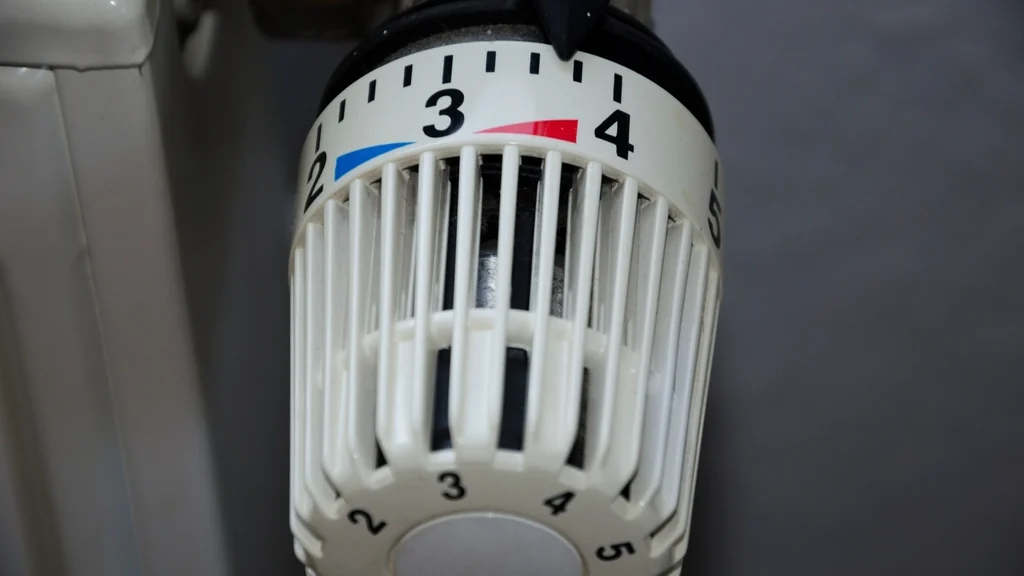 Thermostat valve on a radiator, where most heating savings begin